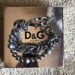 D&G silver bracelet